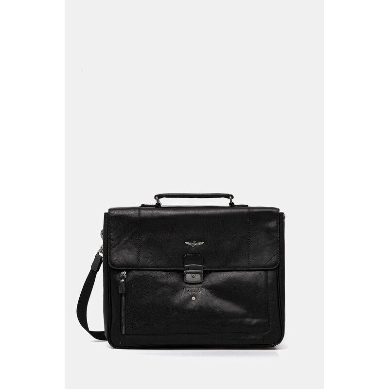 Kožená taška Aeronautica Militare 66124572