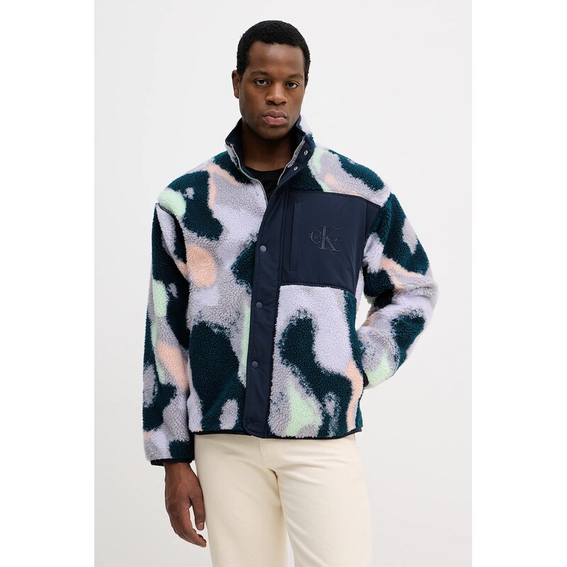 Fleecová mikina Calvin Klein Jeans 66142426