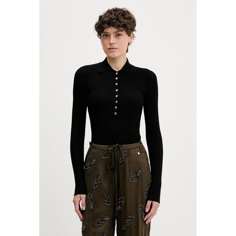 Sveter s prímesou vlny Sisley 66155306