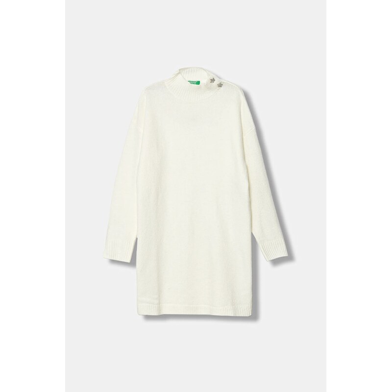 Dievčenské šaty s prímesou vlny United Colors of Benetton 66154811