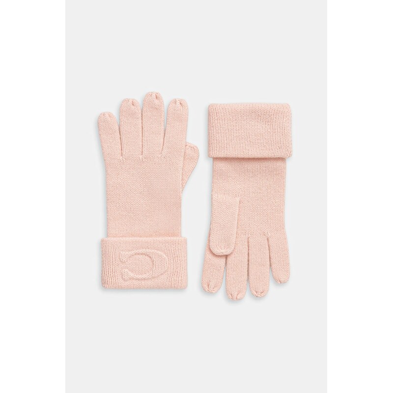 Rukavice s prímesou vlny Coach 66185302