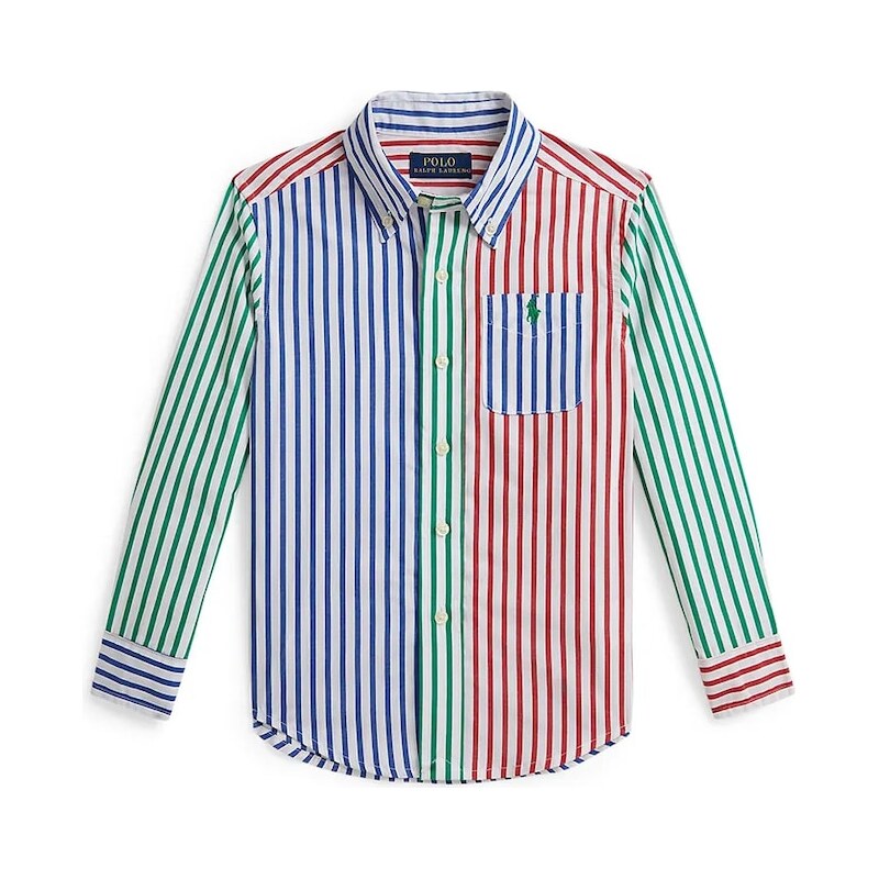 Detská bavlnená košeľa Polo Ralph Lauren 66180965