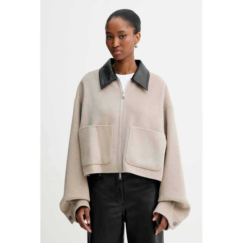 Bunda s prímesou vlny Nanushka 66185258