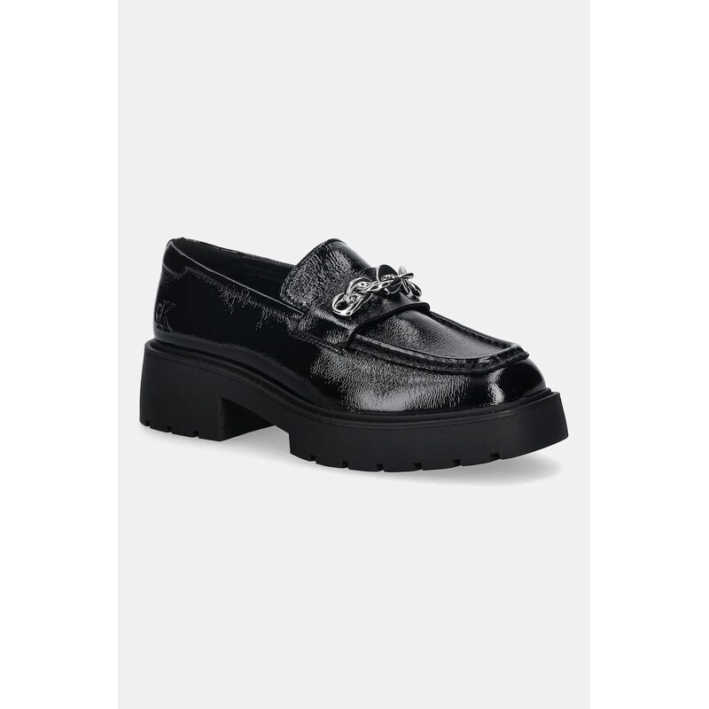 Kožené mokasíny Calvin Klein CHUNKY LOAFER HDW LTH 66180984