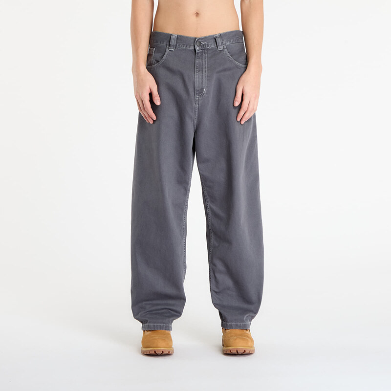 Kalhoty Carhartt WIP Brandon Pant Graphite Stone Dyed L 66197857