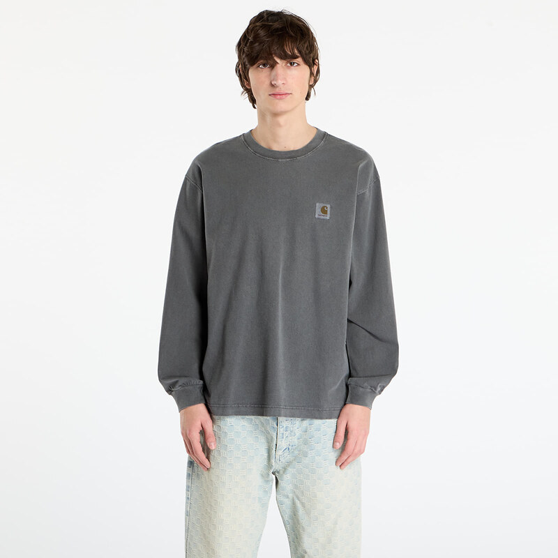 Tričko Carhartt WIP L/S Vista T-Shirt Black Garment Dyed S 66197893