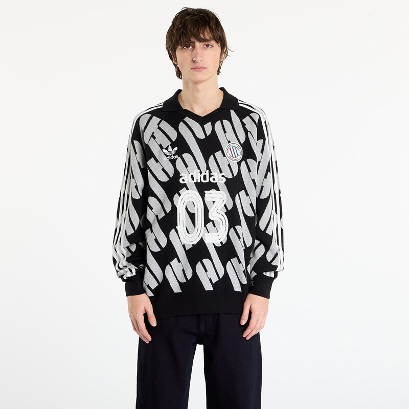 adidas Originals Mikina adidas Adicolor Blokecore Polo Black L 65727557