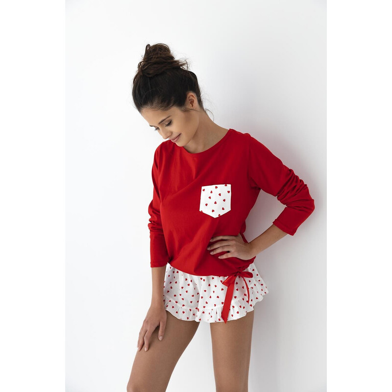 Sensis Dámske pyžamo Taylor | červená Sen_Tay 66198107