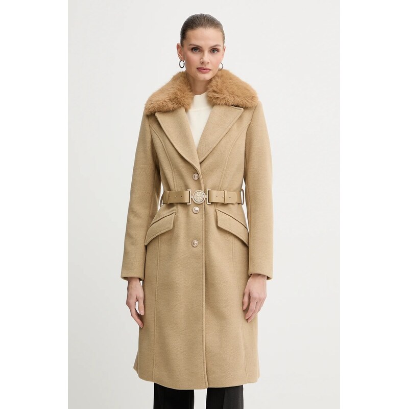 Kabát s prímesou vlny Guess NEW PATRICE 66200224