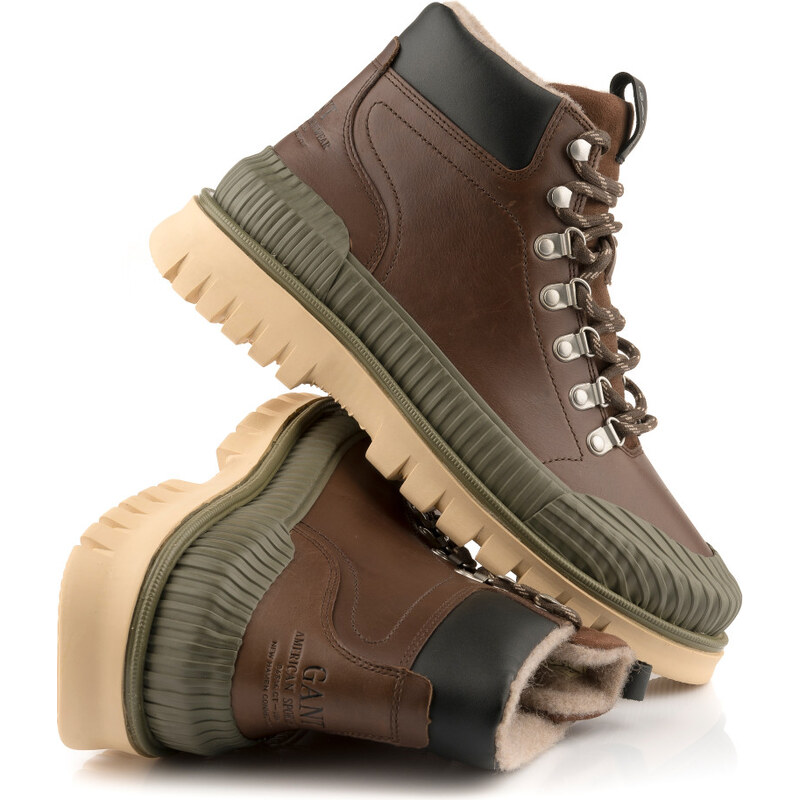 ČLENKOVÁ OBUV GANT NEBRADA DARK BROWN 66467440