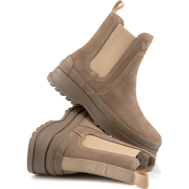 ČLENKOVÁ OBUV GANT WINTLY COLD BEIGE 66467443