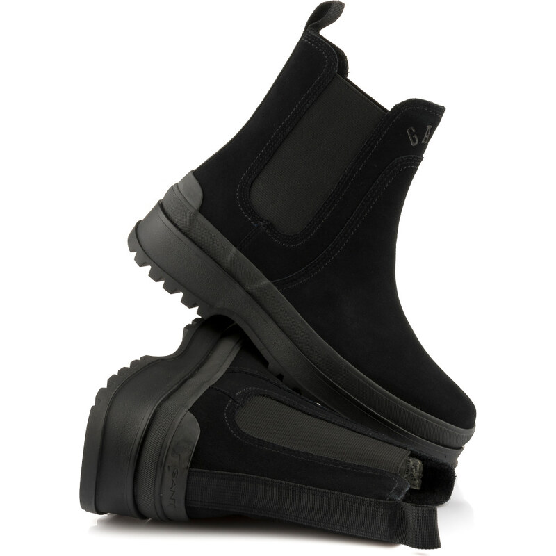 ČLENKOVÁ OBUV GANT WINTLY BLACK 66467450