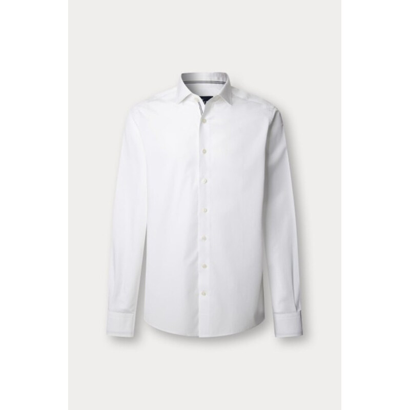 KOŠEĽA HACKETT LONDON WHITE POPLIN ENG STR 66199171