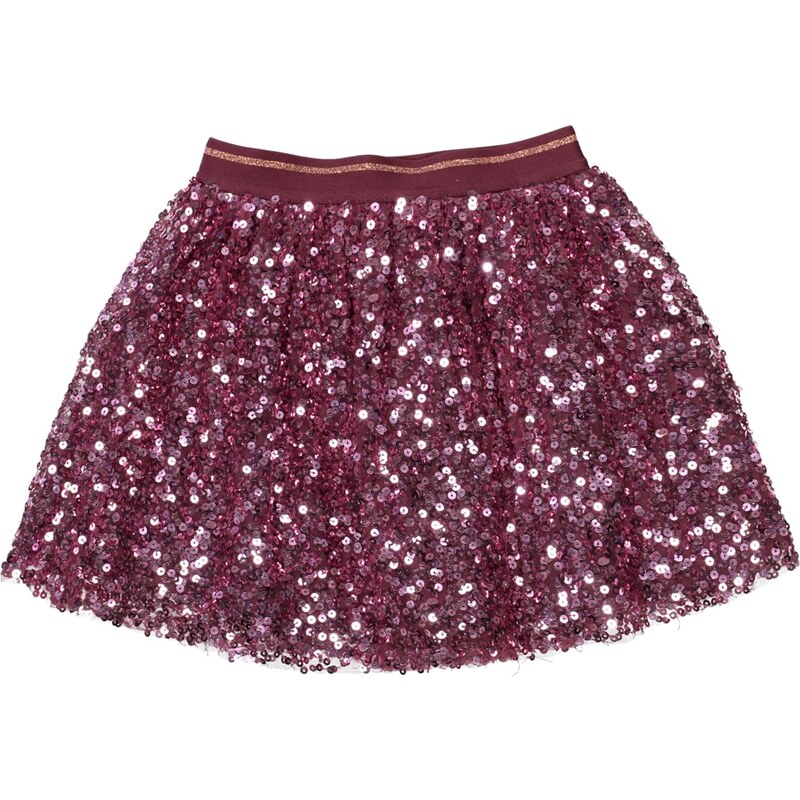 STACCATO Sukňa zlatá / tmavoružová 66200390