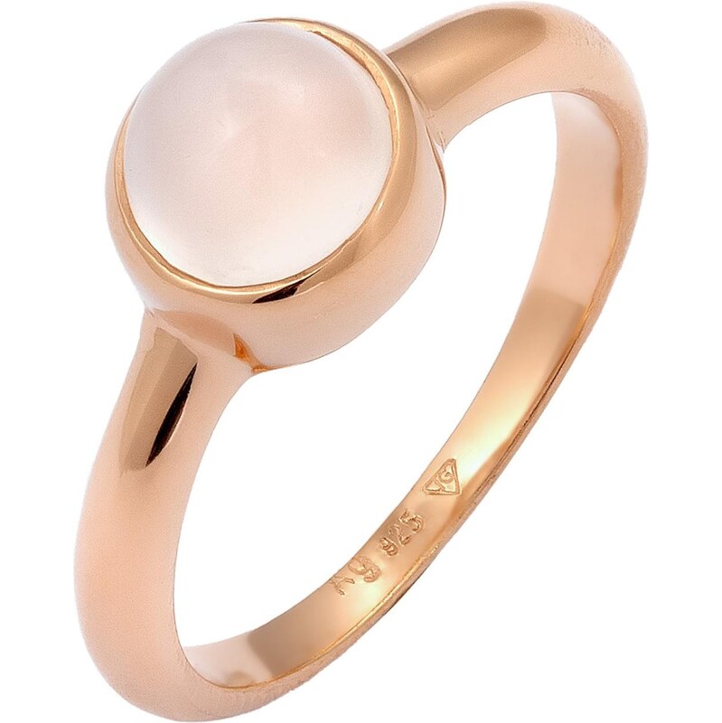 ELLI Prsteň Solitär ružové zlato 66200412