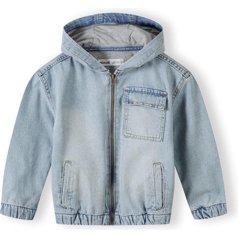 MINOTI Prechodná bunda svetlomodrá 66201870