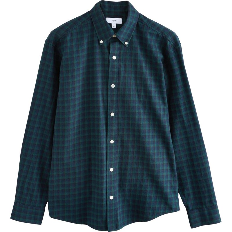 Next Košeľa tmavomodrá / tmavozelená / čierna 66202219