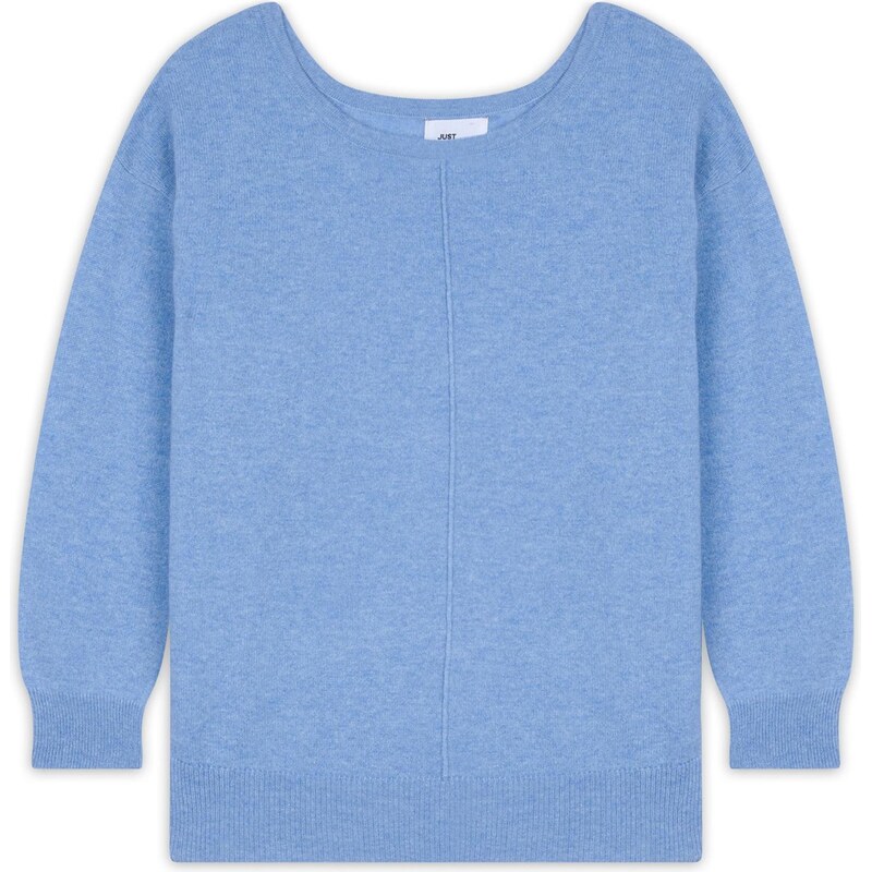 JUST CASHMERE Sveter Karen svetlomodrá 66202396