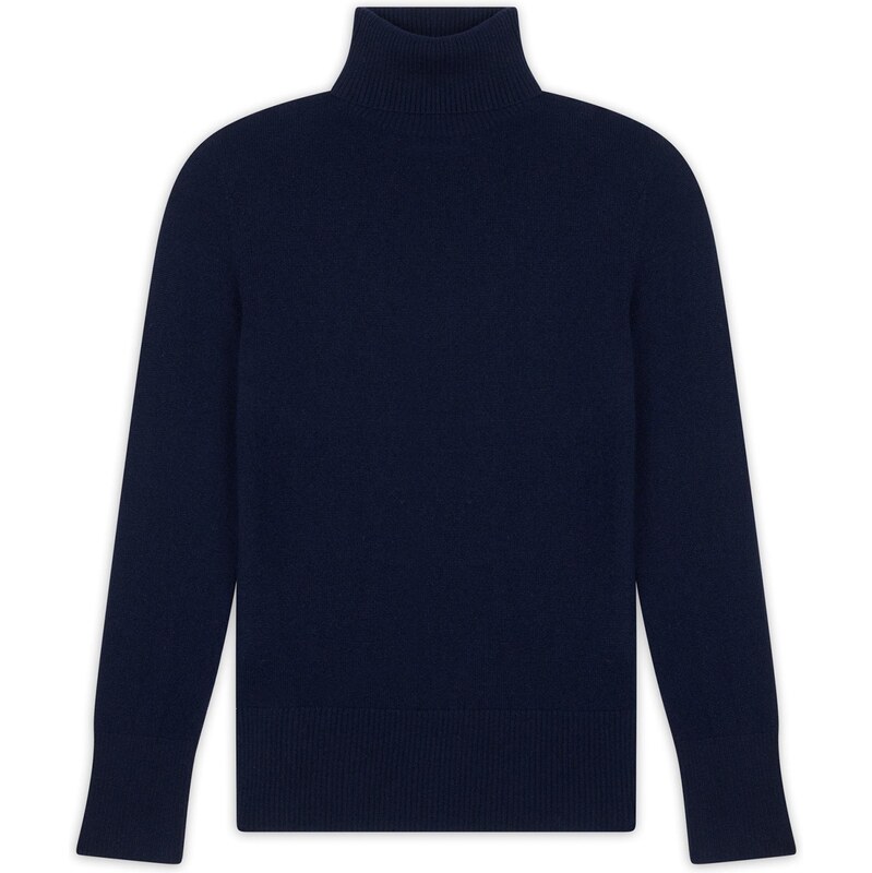 JUST CASHMERE Sveter Lexie námornícka modrá 66202439