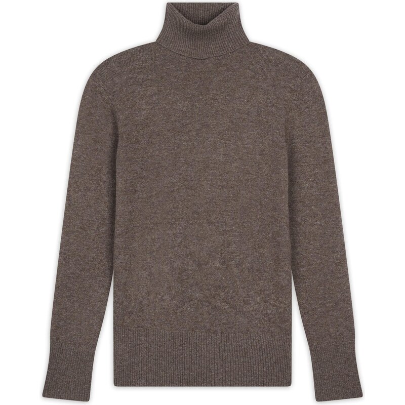 JUST CASHMERE Sveter Lexie olivová 66222545