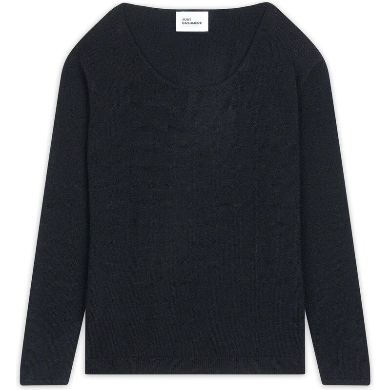 JUST CASHMERE Sveter Fiona čierna 66202474