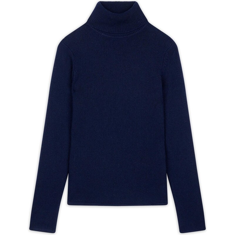 JUST CASHMERE Sveter Juni námornícka modrá 66202446