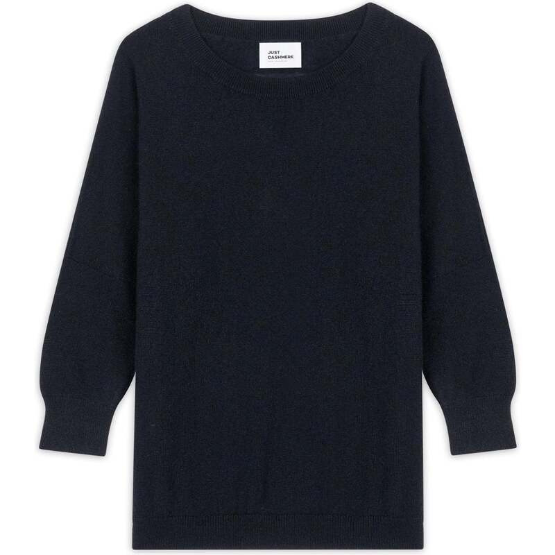 JUST CASHMERE Sveter Rebecca čierna 66202448