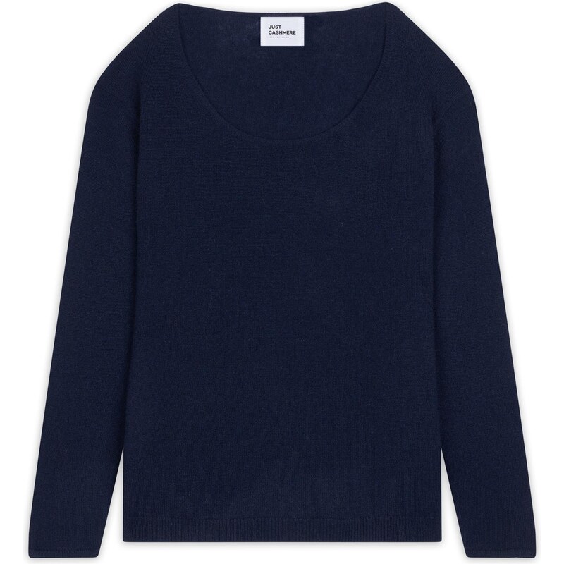 JUST CASHMERE Sveter Fiona námornícka modrá 66202450