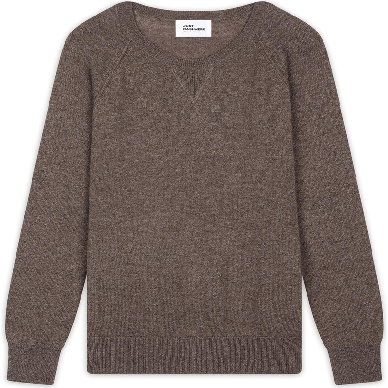 JUST CASHMERE Sveter Helen tmavošedá 66202460