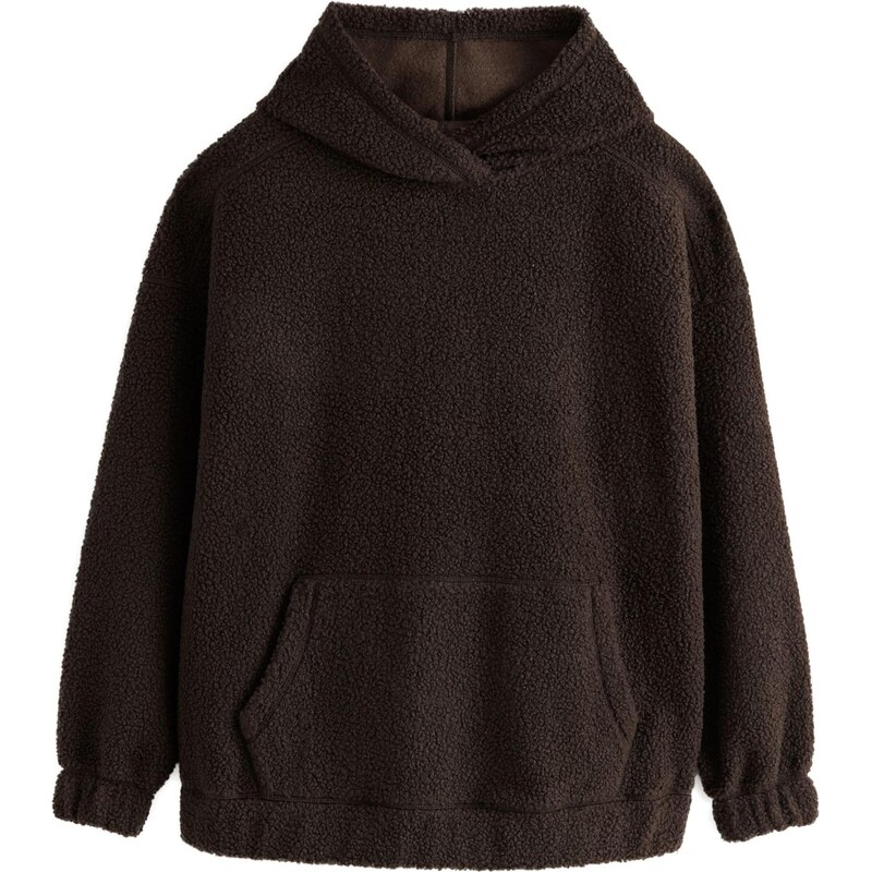 Next Mikina tmavohnedá 66202542