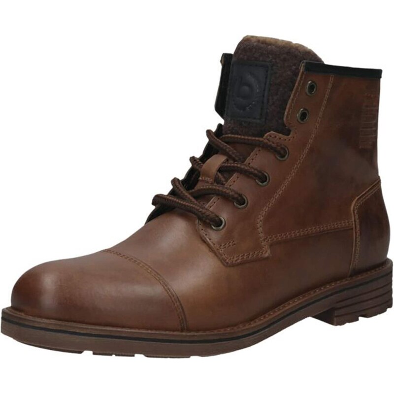 bugatti Šnurovacie čižmy hnedá 66202561