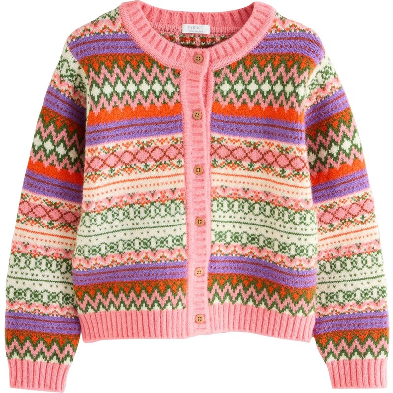 Next Kardigán zelená / fialová / oranžová / ružová 66202650