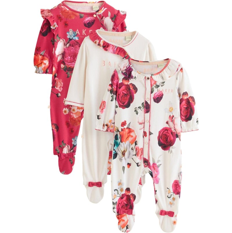 Baker by Ted Baker Pyžamo zelená / oranžová / červená / biela 66202618