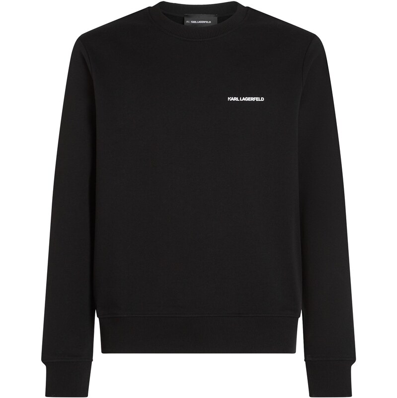 Karl Lagerfeld Mikina Rue St-Guillaume čierna / biela 66202696