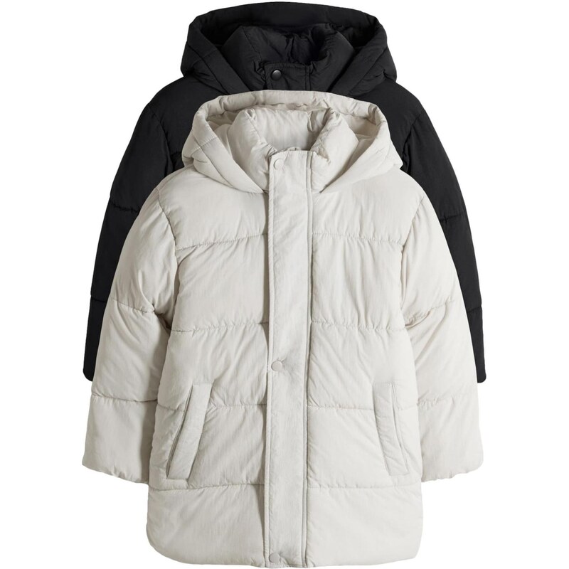 The Set Kabát krémová / čierna 66202686