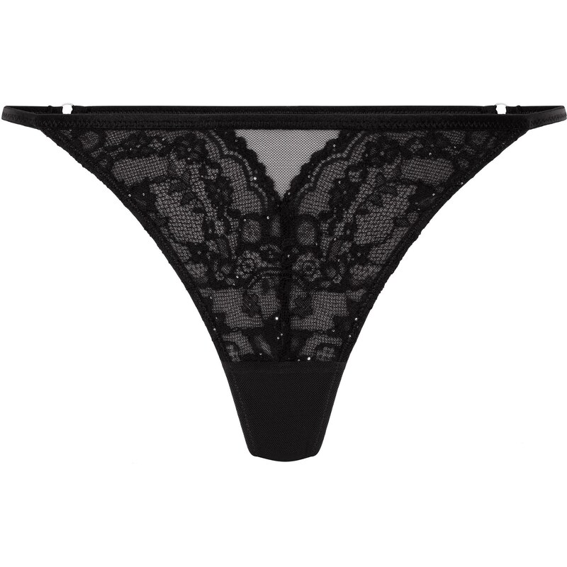 Hunkemöller Tangá SABRINA čierna 66202710