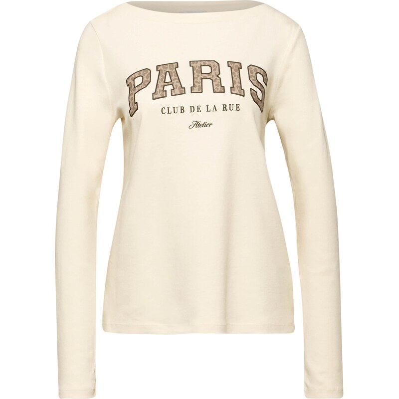 STREET ONE Tričko farba ťavej srsti / tmelová / svetlobéžová / čierna 66202715