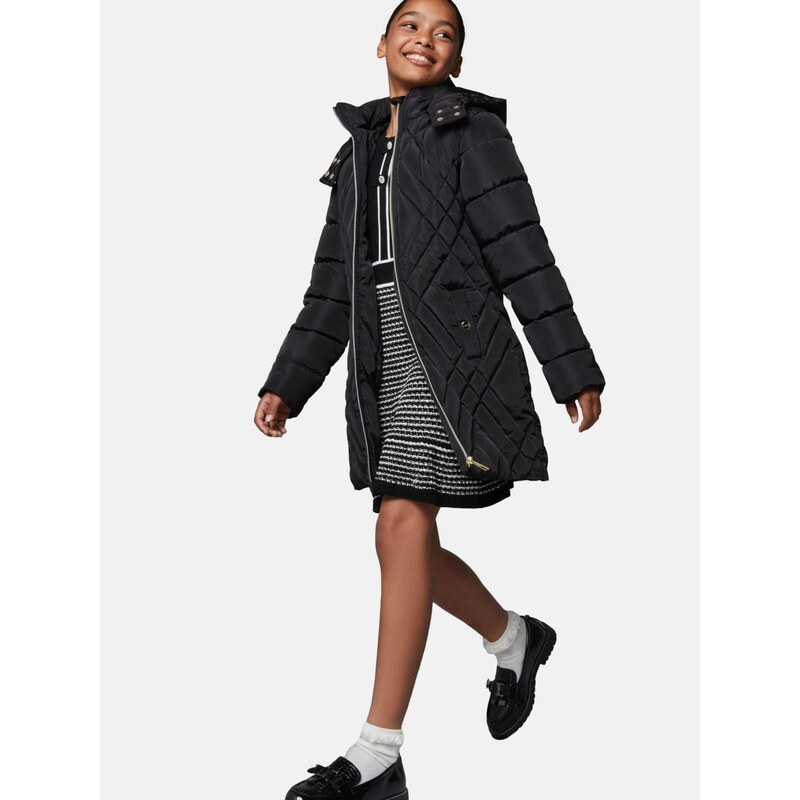 Lipsy Kabát čierna 66202756