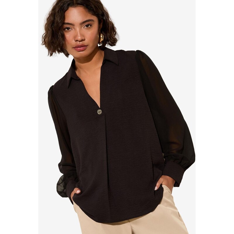 Friends Like These Blúzka čierna 66203051