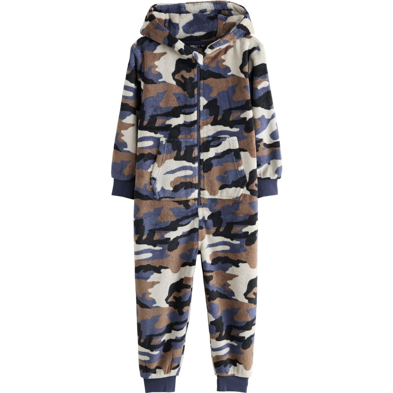 Next Pyžamo svetlobéžová / enciánová / hnedá / čierna 66203122