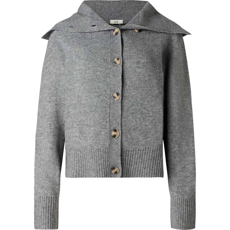 JDY Kardigán JDYSUPER sivá melírovaná 66203251