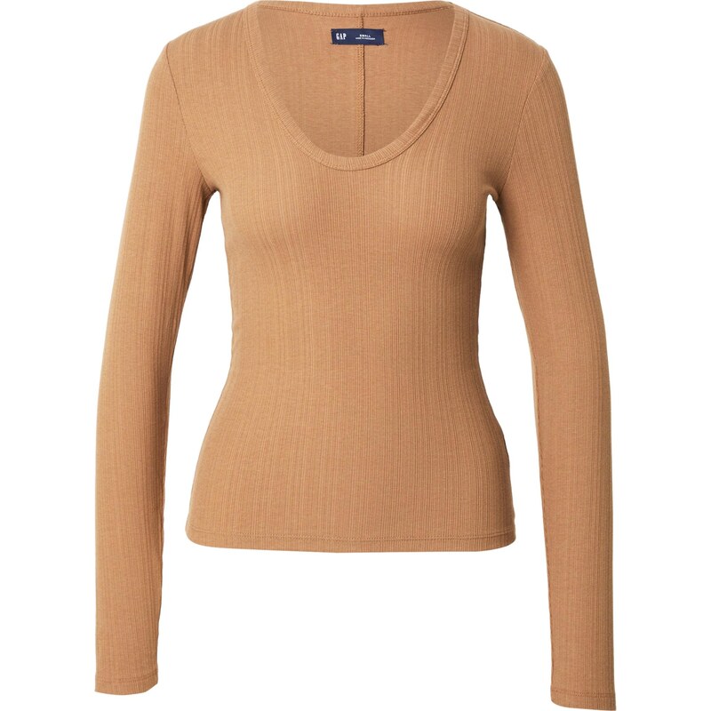 GAP Tričko LUXE MOD hnedá 66203341
