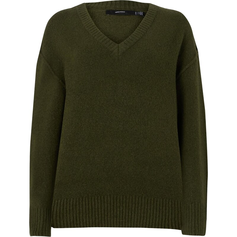 VERO MODA Sveter VMILSE tmavozelená 66203388