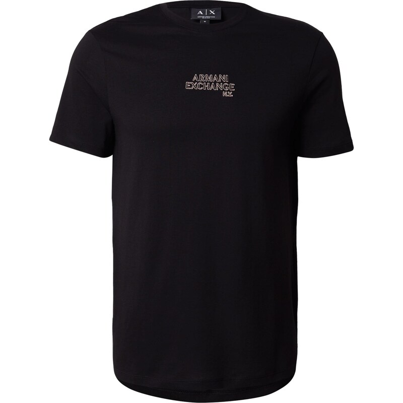 ARMANI EXCHANGE Tričko béžová / čierna 66203390