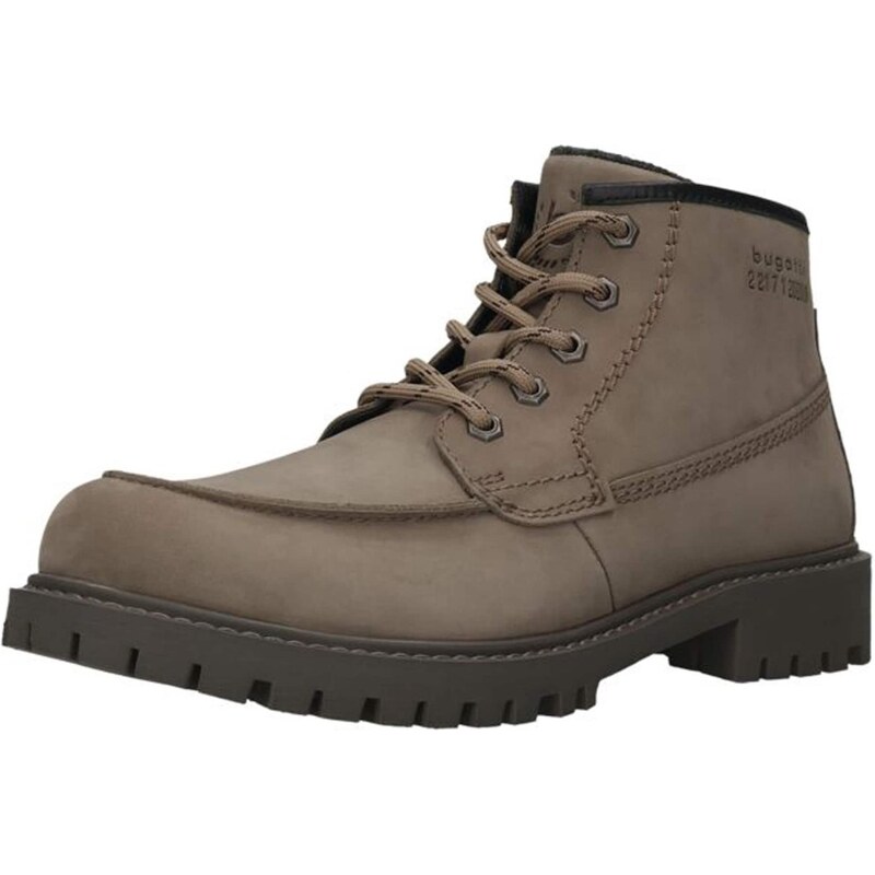 bugatti Šnurovacie čižmy tmavošedá 66204393