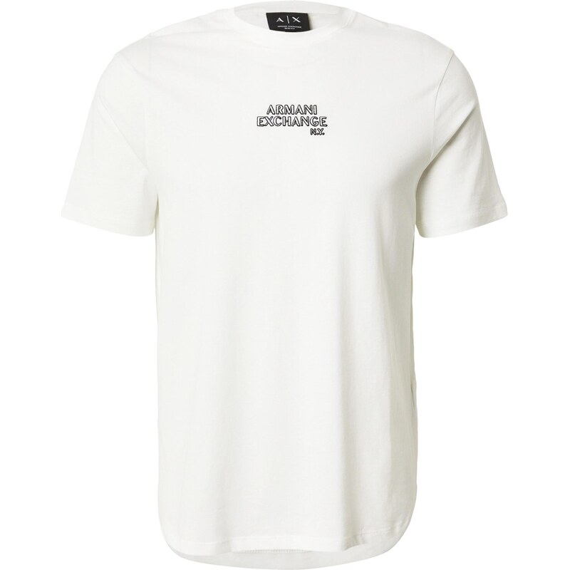 ARMANI EXCHANGE Tričko šedobiela 66204415