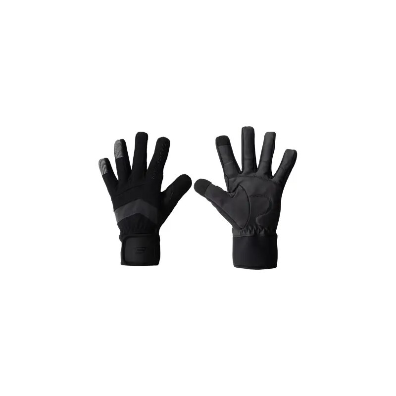 E-shop Force Warmer zimné cyklistické rukavice čierna vel. 3XL