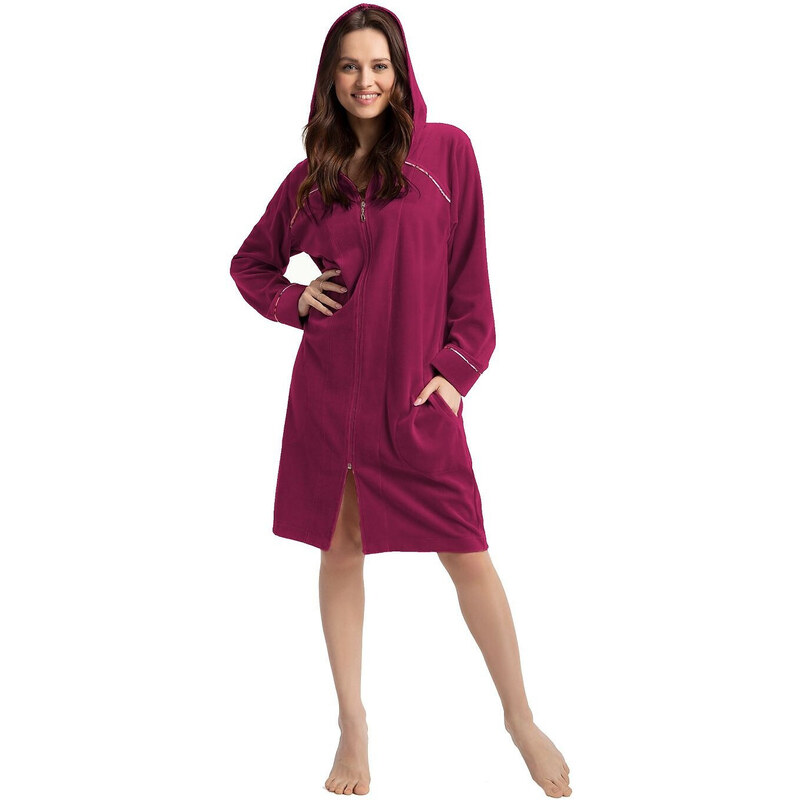 Luna 389 Velúr M-2XL Z24 dámsky župan 62602319