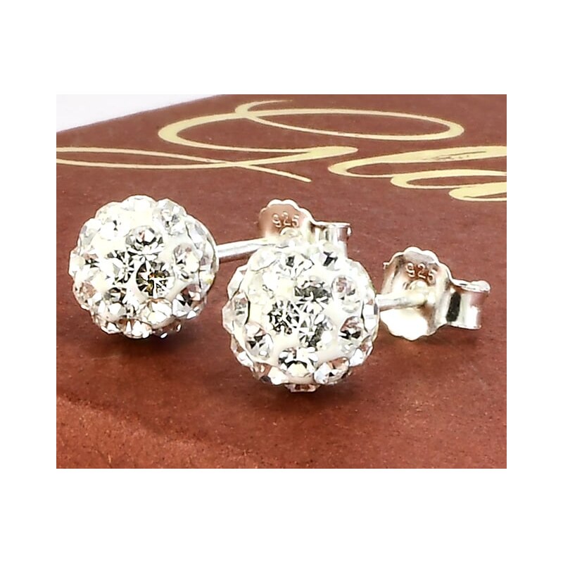 Strieborné náušnice Glare 831 64034822