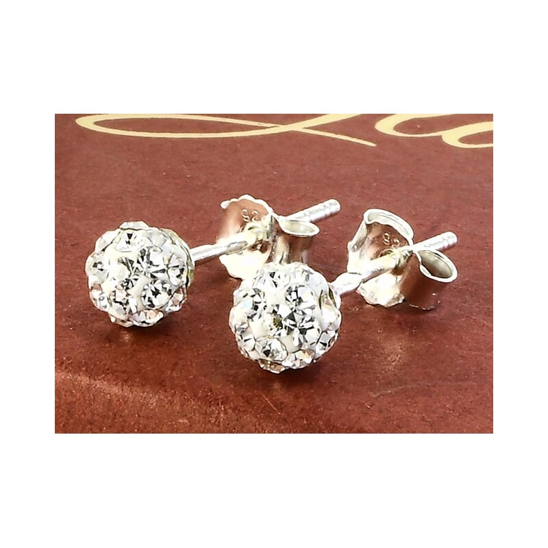 Strieborné náušnice Glare 836 64105107